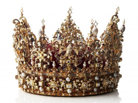 Dronningens krone på Rosenborg - Kongernes