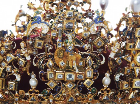 Dronningens krone på Rosenborg - Kongernes